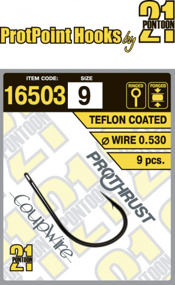 Одинарный крючок Pontoon21 16503 16503-09 Одинарный крючок Pontoon21 16503 16503-09