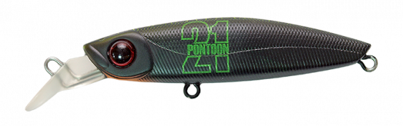 Воблер PONTOON 21, GagaGoon 60S-SR, 60мм, 7.6 гр., 0.7-1.2 м. P21-GGG-60S-SR-321