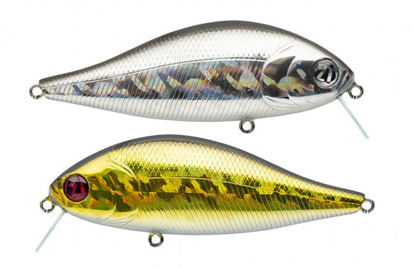 Воблер PONTOON21, Bet-A-Shad 83F-SR, 83мм, 16.3 гр., 0.1-0.3 м. P21-BASH-83F-SR-222Dbl