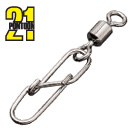 Вертлюг с застежкой Pontoon21 Eight Lock Snap&Power Swivel PA-SS77728 PA-SS77728-08 Вертлюг с застежкой Pontoon21 Eight Lock Snap&Power Swivel PA-SS77728 PA-SS77728-08