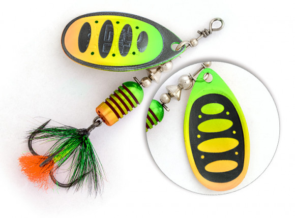 Блесна вращ. Pontoon21 SYNCHRONY, #4 P21-SP-SYN-#4-T21-FT1