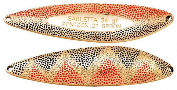 Блесна колебл. Pontoon21 SABLETTA, 94мм, 45.0 гр. P21-SP-SBL-45-#G46-604