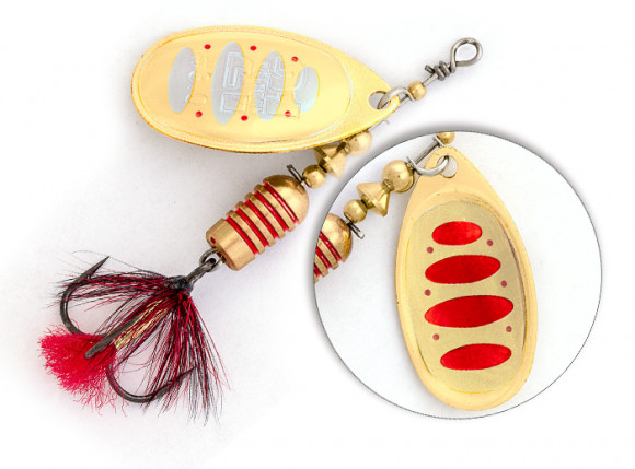 Блесна вращ. Pontoon21 SYNCHRONY, #4 P21-SP-SYN-#4-T01-051