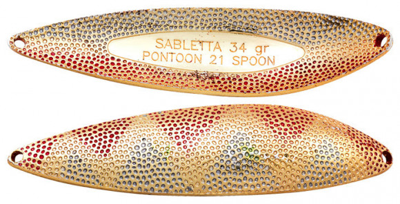 Блесна колебл. Pontoon21 SABLETTA, 94мм, 38.0 гр. P21-SP-SBL-38-#G52-205