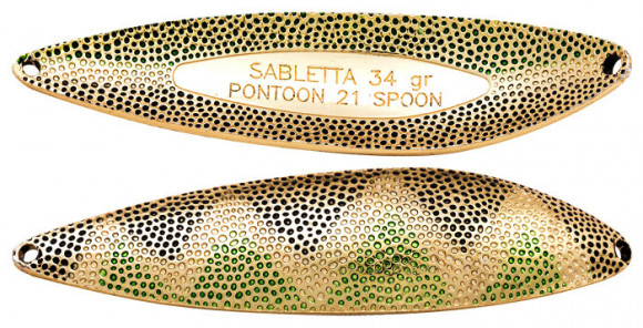 Блесна колебл. Pontoon21 SABLETTA, 94мм, 38.0 гр. P21-SP-SBL-38-#G47-704