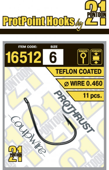 Одинарный крючок Pontoon21 16512 16512-06 Одинарный крючок Pontoon21 16512 16512-06
