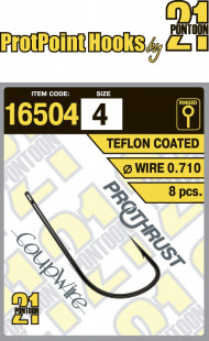 Одинарный крючок Pontoon21 16504 16504-04