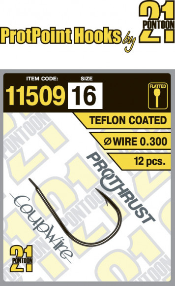 Одинарный крючок Pontoon21 11509 11509-16 Одинарный крючок Pontoon21 11509 11509-16