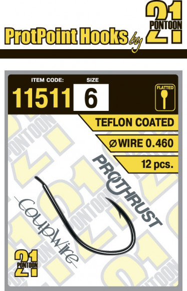 Одинарный крючок Pontoon21 11511 11511-06 Одинарный крючок Pontoon21 11511 11511-06