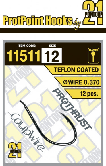 Одинарный крючок Pontoon21 11511 11511-12 Одинарный крючок Pontoon21 11511 11511-12