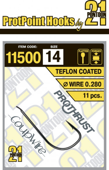 Одинарный крючок Pontoon21 11500 11500-14