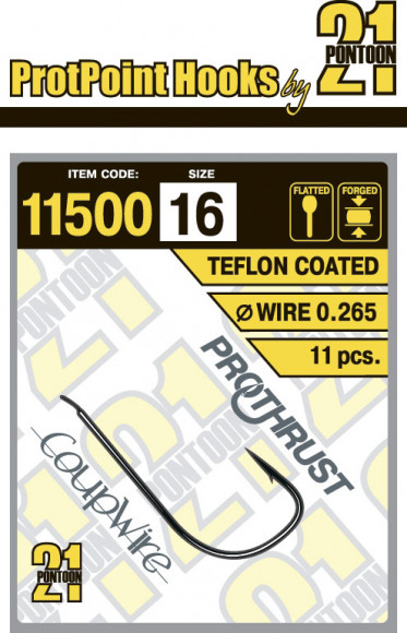 Одинарный крючок Pontoon21 11500 11500-16