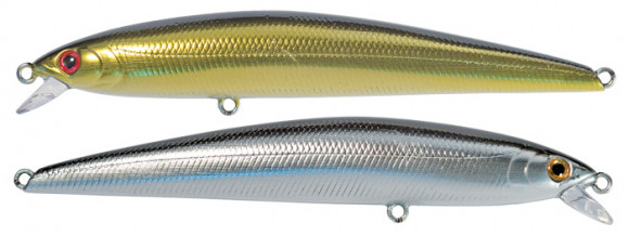 Воблер PONTOON21, Agarron 110SF-SR, 110мм, 12.9 гр., 0.6-0.8 м. P21-AGR-110SF-SR-777Dbl