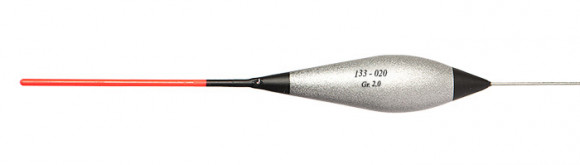 Поплавок Briscola 133, бальс., спорт., металл. киль, пластик. антенна BS-133-020