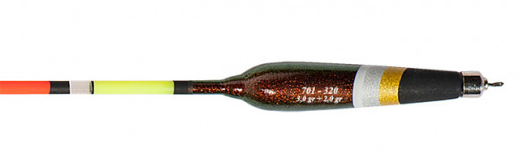 Поплавок Briscola 701, с подгр. "матч", "мультиколор" антенна BS-701-320